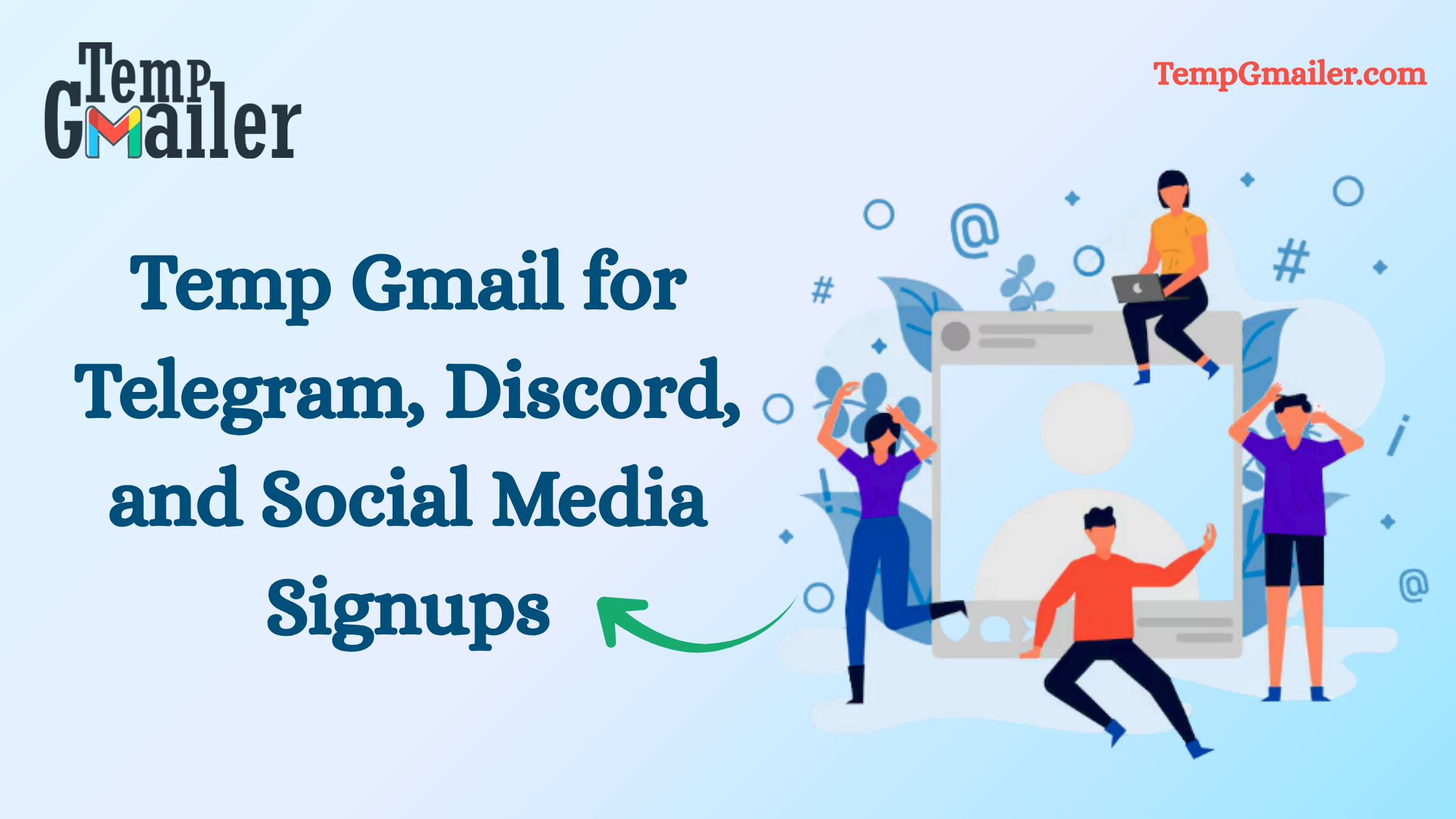 Temp Gmail for Telegram, Discord, and Social Media Signups
